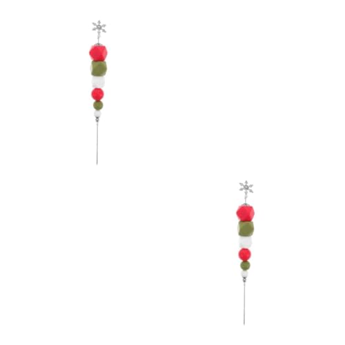 Amosfun 2st Zuckergussnadel-plätzchenwerkzeug Weihnachtsdekorationen Cookie-schreiber Zuckerhandwerksnadel Kuchen Dekorieren Nadelwerkzeug Schreibwerkzeug Zum Backen Rostfreier Stahl von Amosfun