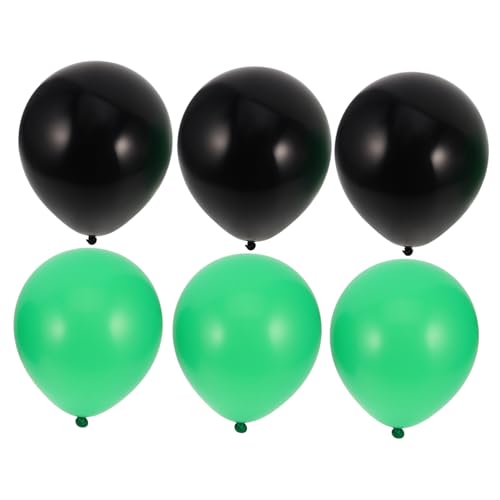 Amosfun 30st Ballonanzug Luftballons Für Die Babyparty Latexballons Grüner Ballon Partyballons Aus Latex Ballondekorationen Für Geburtstagsfeier Dekorationen Aus Fußballballons Emulsion von Amosfun