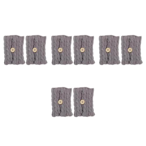 Amosfun 4 Sätze 4 Sets Wolle Gestrickte Tassenabdeckung Kaffeebecher Kaffeetassen Gestrickte Tassenabdeckung Becherisolationshülse Tassenhülse Getränkehülle Wiederverwendbare 2 Stück * 4 von Amosfun