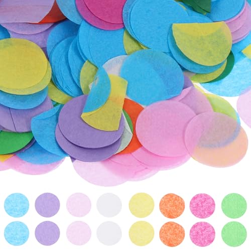 Amosfun 5 Packungen Partybedarf Hochzeitskonfetti Für Tische Buntes Konfetti Tischkonfetti Ballon-konfetti-füller Konfetti-geburtstagsdekoration Taschentuch Party Konfetti Papier von Amosfun