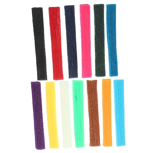 Amosfun 52st Wachsschnur Bildhauerstab Diy Wax Sticks Wachsstäbchen Zum Basteln Biegsame Bastelstäbe Aus Wachs Formstäbe Bendable Sticky Wax Yarn Wachsstab Werkzeug Kind Wachsseil von Amosfun