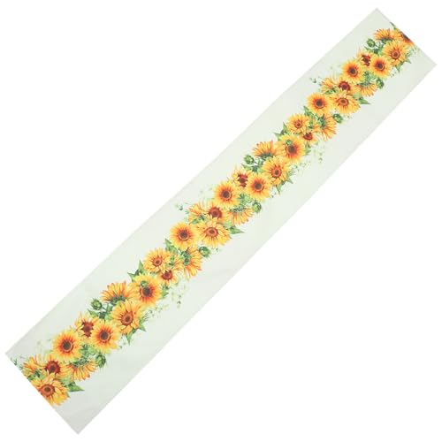 Amosfun 8 STK Tischläufer Rechteck Tischdecke Zubehör im Freien Kommode Camper Kerl tischwäsche Tablecloth tischdeken tafeltuch Desk Decoration Tischverzierung Tischtuch Leinen- von Amosfun