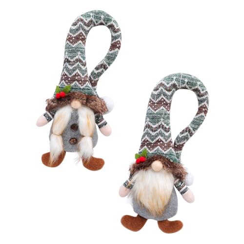 Amosfun 8 STK Weihnachtsdekoration Cute Christmas Decor Raffhalter für Duschvorhänge Schlafzimmer Vorhanghalter Fenstervorhänge Vorhangverzierung Gardinenband Polyester von Amosfun