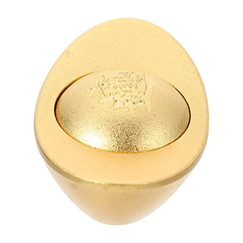 Amosfun Barren-Ornament bürodeko büro Dekoration Tischdekoration Home Dekoration Goldfarbe Kartenhalter Bleifarben-Testset kreative kupferhandwerksverzierung Kupferhandwerksfigur Golden von Amosfun