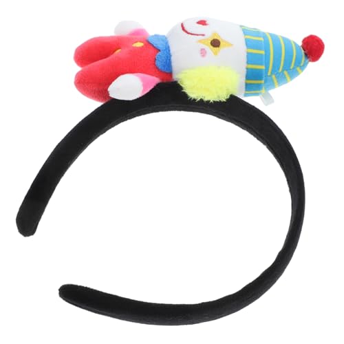 Amosfun Clown Stirnband Alberne Hüte Clown Kostüm Clown Zubehör Regenbogen Stirnband Clown Perücke Clown Schuhe Clown Hüte Halloween Kostüme Für Erwachsene Halloween Kostüm von Amosfun