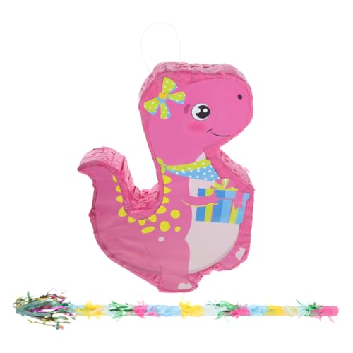 Amosfun Dinosaurier-Pinata 1 Set Pinata Mit Stab Dschungel-Pinata Realistische Dinosaurier-Welt-Partydekorationen Für Kinder Dinosaurier-Geburtstagsparty-Spielzubehör von Amosfun