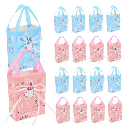 Amosfun Geburtstags Geschenktüten Und Hochwertige Papiertüten Für Hochzeiten Babypartys Und Perfekt Für üßigkeiten Und Mitgebsel von Amosfun