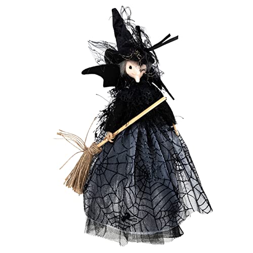 Amosfun Halloween- Hexenpuppe Halloween- Baumspitze Dekor Hexenpuppe Desktop- Dekoration Halloween Home Decor von Amosfun