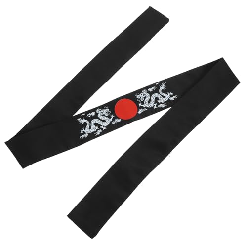 Amosfun Kampfsport-Stirnband Sushi-Koch-Bandana Bushido-Stirnband Yoga-Stirnband Hachimaki-Stirnband Haargummi karate stirnband kampfkunst Männer Stirnband Karate-Sport-Stirnband Baumwolle von Amosfun