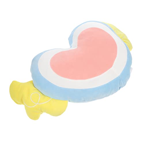 Amosfun Kissen Plüschtier Schlafzimmer Cute Pillow stuhle hussen Decor Pillow valwntinstagsgeschenk Sofakissen herzförmiges Wurfkissen pp Baumwollkissen bequemes Dekokissen Plüschstoffe von Amosfun