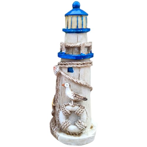 Amosfun Leuchtturm Schmuck Simulation Harz Leuchtturm Modell Für Desktop Dekoration Strand Amosfun Leuchtturm Schmuck Simulation Harz Leuchtturm Modell Für Desktop Dekoration Strand von Amosfun