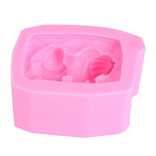 Amosfun Schläft Silikonform Kuchenformen Brot Kerzenwachs Bausatz Kerzenformen Mousse Pastell Kastenformen Zum Backen Ofen Herstellung Zinn Rosa Silikon in Lebensmittelqualität von Amosfun