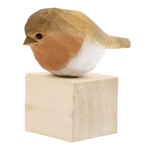 Amosfun Vogel Dekoration Exquisite Holzfigur Für Tisch Regal Und Wohnbereich Künstlicher Vogel Aus Mit Liebevollem Design Ideal Für Home Decor Und Geschenkideen von Amosfun