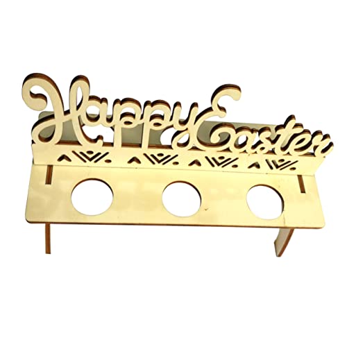 ostern baumschmuck basteln ostern basteln für ostern geldgeschenke verpacken ostern ostereier Tischdekoration zu Ostern Holzausschnitte Holzornament Hölzern Amosfun von Amosfun