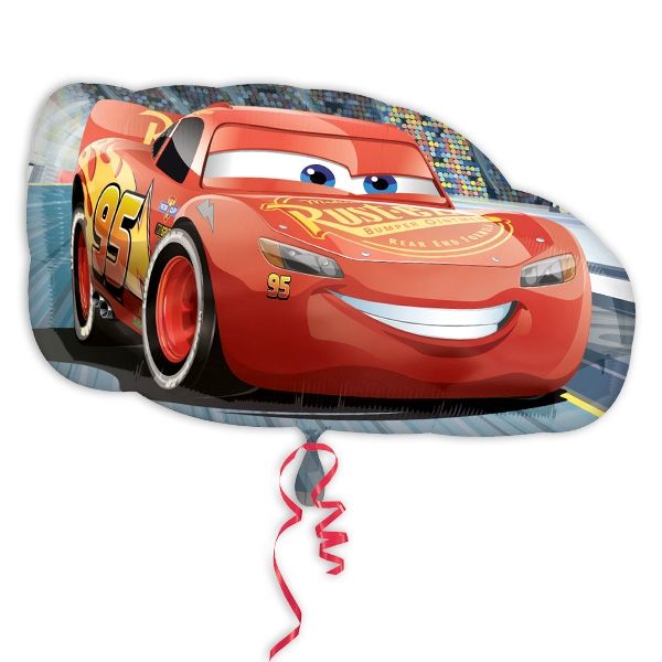 Folienballon "Lightning McQueen", 76 x 43cm von Amscan Europe GmbH