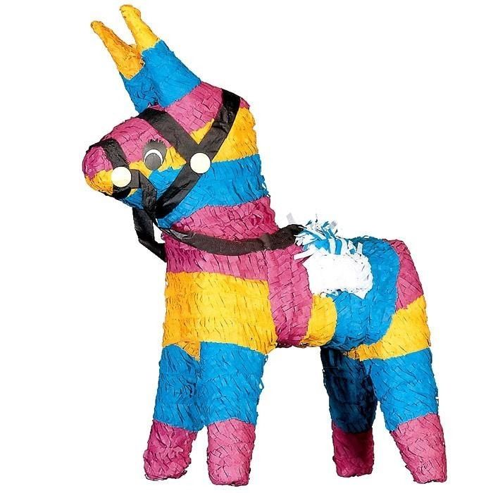 Kindergeburtstags-Pinata: original spanischer Esel, traditionell, 46cm von Amscan Europe GmbH