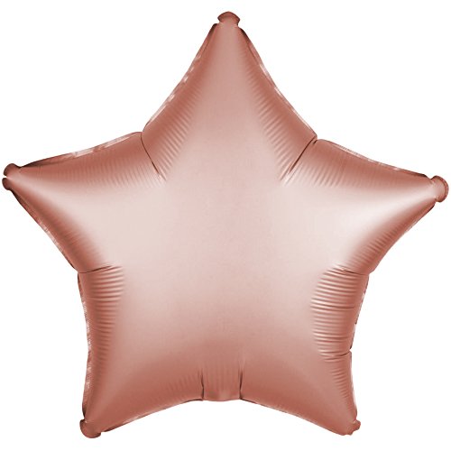 SD-S: Satin Rose Copper Star von amscan