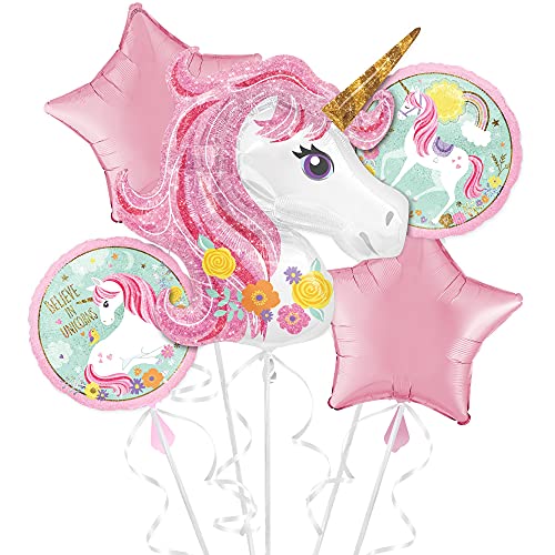 Magical Unicorn Foil Balloon Bouquet P75 von amscan