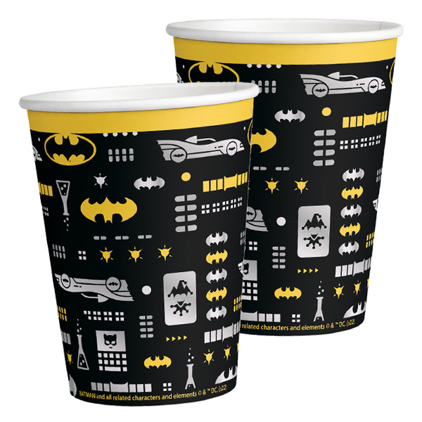 Partybecher "Batman", 8er, 250ml von Amscan