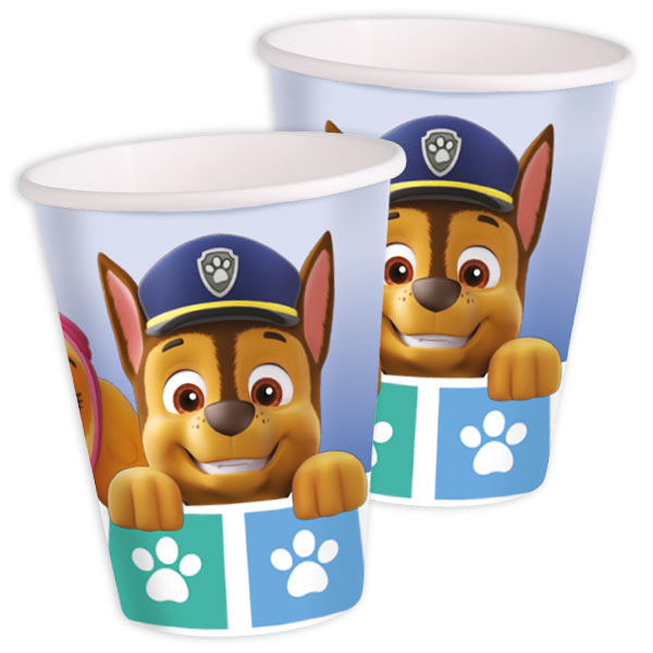 Partybecher "Paw Patrol", 8er, 250ml von Amscan