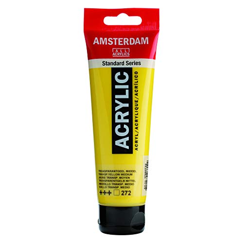 ACRÍLICO Amsterdam Amarillo Transparent Medium 120ml von Amsterdam