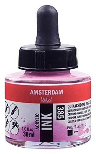 Amsterdam 17203850 ACRYLC-Tinte Rose, hell, Quinacridone Rosenlicht, Einheitsgröße von Amsterdam