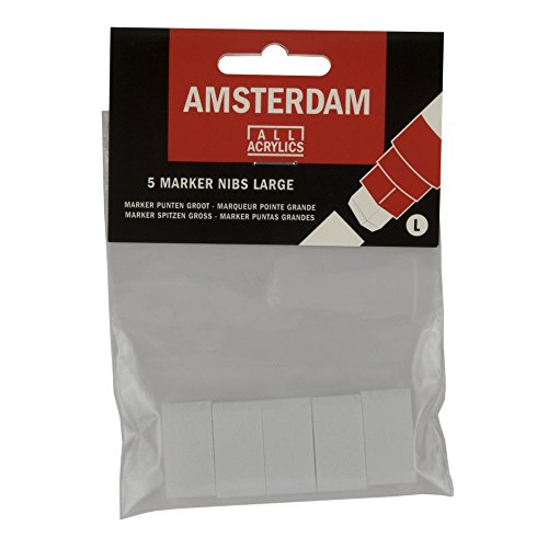 Amsterdam Marker-Federn | 6 x 15 mm - großes Quadrat (91841715) von Amsterdam