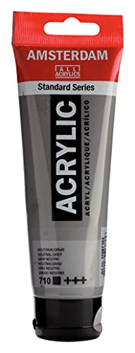 Amsterdam Standard Series Acrylfarbe Tube 120 ml Neutralgrau 710 (17097102) von Amsterdam