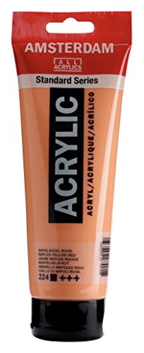 Amsterdam Standard Series Acrylfarbe Tube 250 ml Neapelgelb Rot 224 (17122240) von Amsterdam