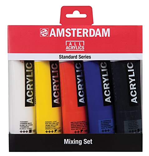 Amsterdam Standard Series Acrylfarben-Mischset | 5 x 120 ml von Amsterdam