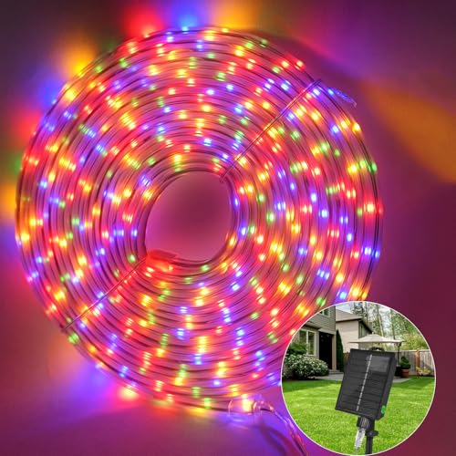 Solar Lichterkette Aussen,20M lichterkette Außen Solar,19 Modi Weihnachtsdeko Aussen,IP65 Wasserdicht Led Lichterkette Außen für Balkon, Garten, Weihnachtsbaum, Party(weißes) von Amzxart