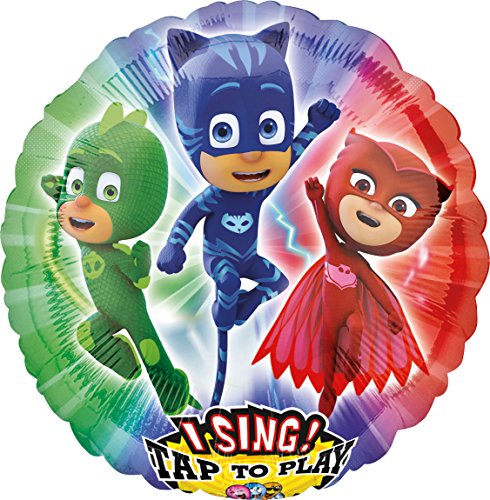 Amscan 3667901 - Folienballon Sing A Tune PJ Masks, 71 cm von Anagram