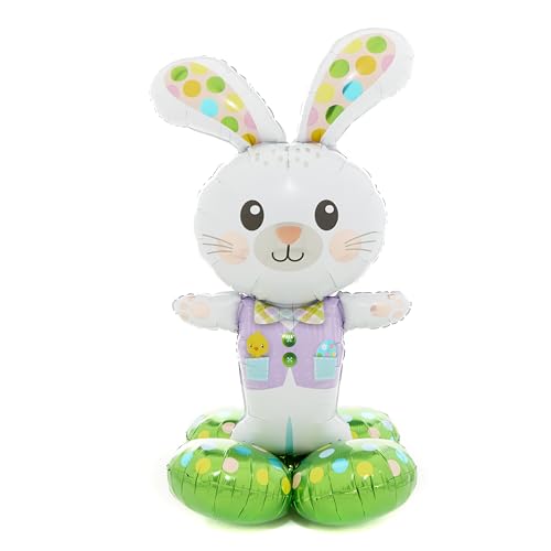 AIRLOONZ: SPOTTED EASTER BUNNY von amscan