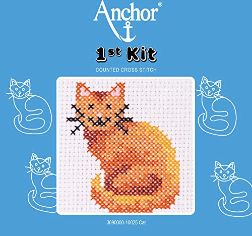 Anchor 3690000@25 Kreuzstich-Kit, 100% Baumwolle, MEHRERE, Einheitsgröße von Anchor