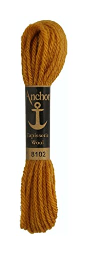 Anchor 4238000-08102 Stickgarne, 100% Wolle, 8102, 10m, 7 Gramm von Anchor