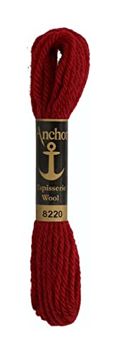 Anchor 4238000-08220 Stickgarne, 100% Wolle, 8220, 10m, 7 Gramm von Anchor