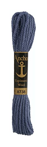 Anchor 4238000-08738 Stickgarne, 100% Wolle, 8738, 10m, 7 Gramm von Anchor