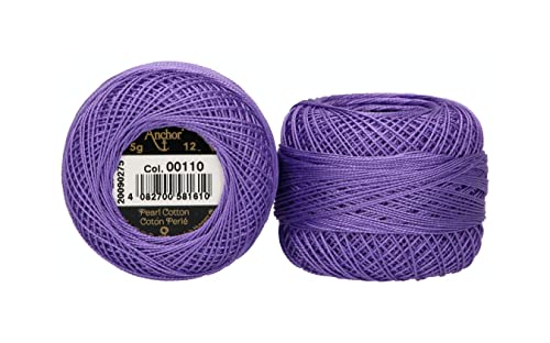 Anchor 4596012-00110 Stickgarne, 100% Baumwolle, 110, Stärke 12, 56m, 9 Gramm Anchor 4596012-00110 Stickgarne, 100% Baumwolle, 110, Stärke 12, 56m, 9 Gramm von Anchor
