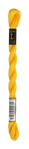 Anchor Perlgarn Stärke 5 4585000-00297 ginster Stickgarn, 100 % Baumwolle, 5g Strängchen Anchor Perlgarn Stärke 5 4585000-00297 ginster Stickgarn, 100 % Baumwolle, 5g Strängchen von Anchor