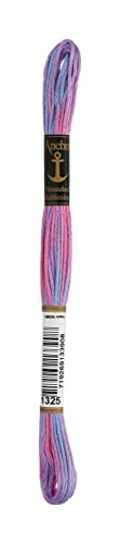 Anchor Sticktwist 4615000-01325 multicolor Stickgarn, 100 % Baumwolle von Anchor