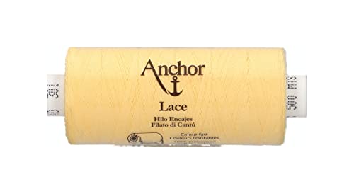 Anchor T194040-00301 Klöppelgarn, 100% Baumwolle, 301, Stärke 40, 500m, 27 Gramm von Anchor