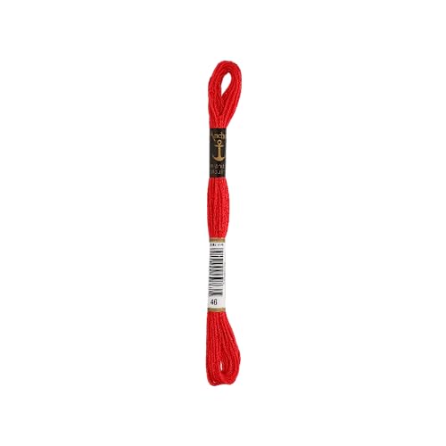 Sticktwist 8 m pro Strang 00046-ROT von Anchor