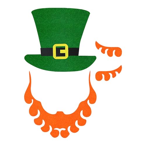 Ancsttu St. Patricks Day Cut Decor – Frühlingsornamente, irische Party-Requisiten, Foto-Dekoration, St. Patricks Day Ausschnitte für Kunstschule, Familientreffen, irische Party von Ancsttu