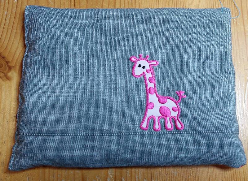 Kirschkernkissen Wärmekissen Giraffe von AndreaNaehtShop