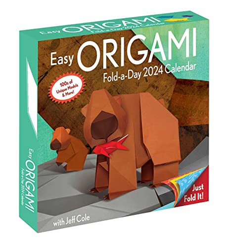 Easy Origami 2024 Fold-A-Day Calendar: Original Andrews McMeel-Tagesabreißkalender [Kalendar] von Andrews McMeel Publishing