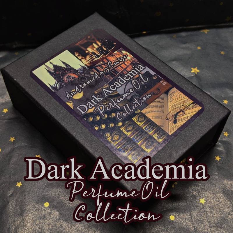 Dark Academia Geschenkbox - Rollerball Parfümöl Vegan & Ohne Tierversuche von AndromedasCurse