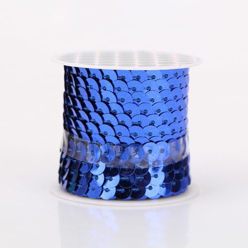 Anevous 4,5m Glitzer Paillettenband,6mm Breite,Bling Pailletten Trim Bänder,Paillettenbesatz,Paillettenborte für DIY Basteln,Schmuck,Nähen,Ornament,Kleider,Verschönerung,Kostüm,Königsblau Anevous 4,5m Glitzer Paillettenband,6mm Breite,Bling Pailletten Trim Bänder,Paillettenbesatz,Paillettenborte für DIY Basteln,Schmuck,Nähen,Ornament,Kleider,Verschönerung,Kostüm,Königsblau von Anevous