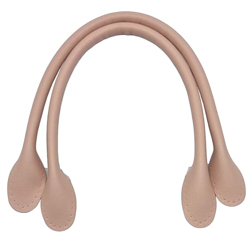 Anevous 4 Stück PU Leder Taschengriff, 32 cm Leder Taschengriffe, Taschenhenkel Schultergurte, Handtasche Riemen Ersatzriemen, Lederhandtasche Griffe für DIY Handtasche Geldbörsen Zubehör,Rosa von Anevous