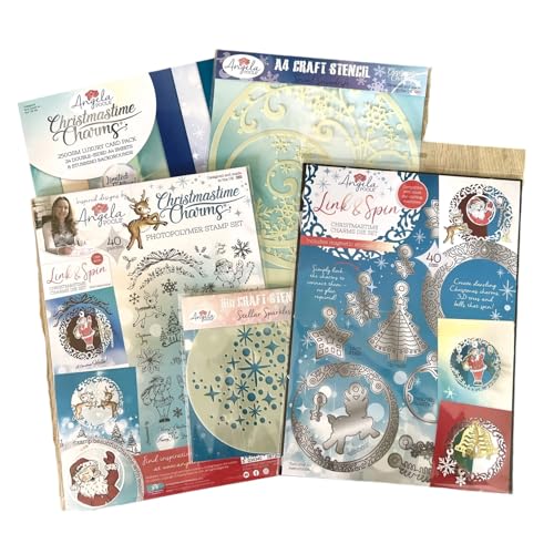 Angela Poole Weihnachtsanhänger, komplette Kollektion von Angela Poole Designs