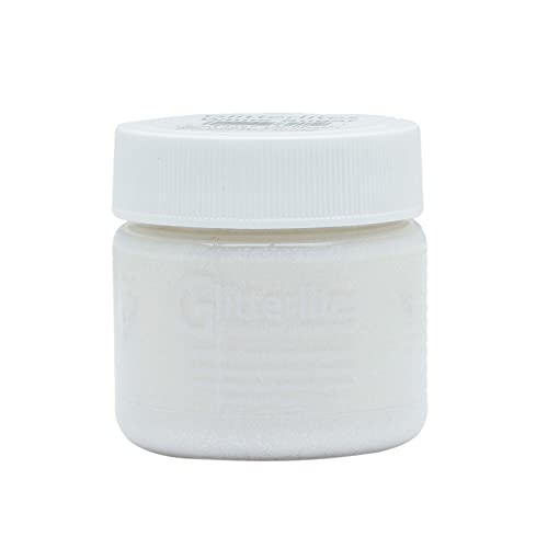 Angelus Farbe Glitterlites 1 Unze White Sugar von Angelus